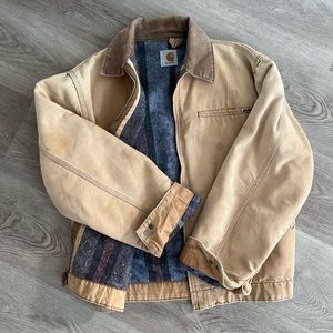 Vintage Carhartt trucker jacket